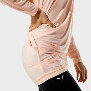 Women's Fitness - Drape Tee - Peachy Keen