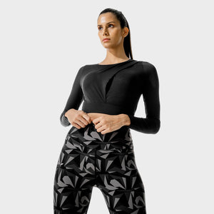 LAB360° Wrap Top - Black