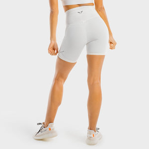 Vibe Cycling Shorts - White