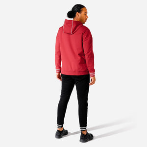Hybrid Vertical Hoodie - Red