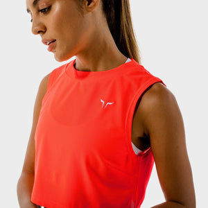 Limitless Crop Top - Coral