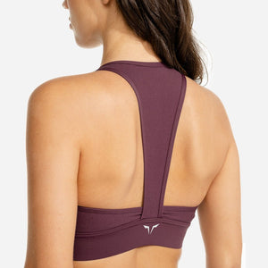 Limitless Plush Bra - Mulberry