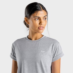 Luxe Oversize Tee - Marl