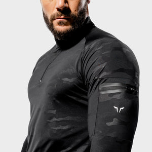 Core Running Top - Black Camo