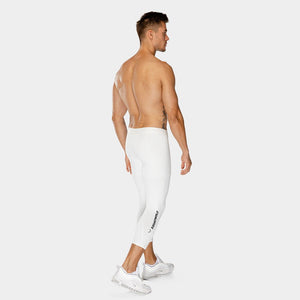 Warrior Tights ¾ - Pearl White