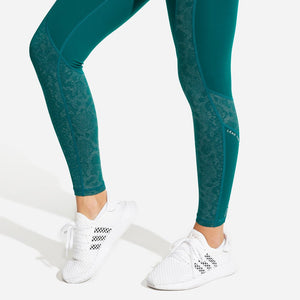 Limitless Snake Leggings - Sea Green