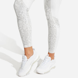 Limitless Snake Leggings - Snow