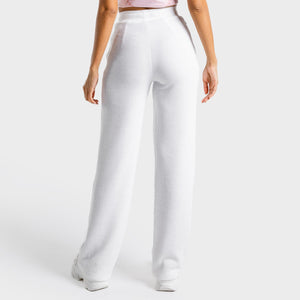 Luxe Wide Leg Pants - White