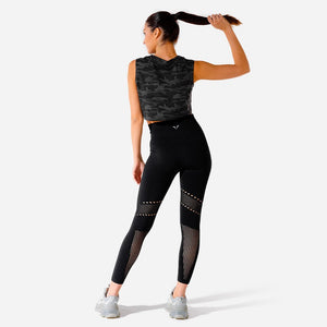 Limitless Crop Top - Camo