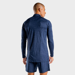 Wolf Running Top - Navy
