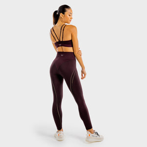 Ultra Seamless Leggings - Burgundy