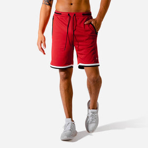 Hybrid Basketball Shorts - Red