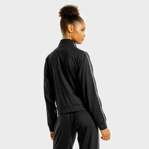 Noor Track Top - Onyx