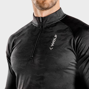 Wolf Running Top - Onyx