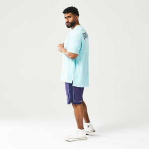 Golden Era Core Oversized Tee - Angel Blue