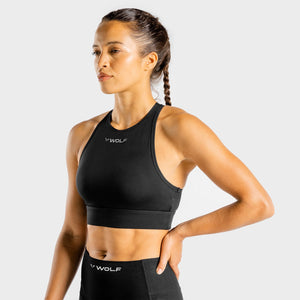 Wolf Sports Bra - Onyx