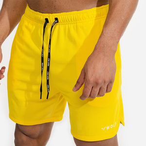 Evolve Gym Shorts - Yellow