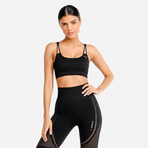 Meta Sports Bra - Black