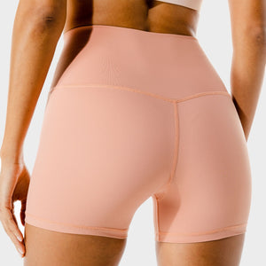 Women's Fitness - Tie Shorts - Peachy Keen