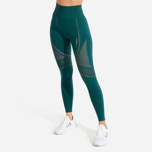 Meta Seamless Leggings - Teal