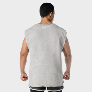 Golden Era Sweat Tank - Light Grey Marl