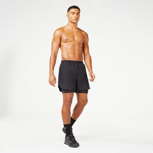 Lab360° TDry™ 2-in-1 Shorts - Black