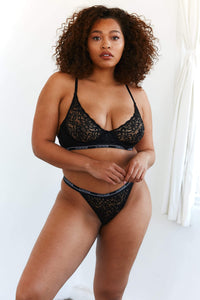 Balcony Bra (Set) - Black