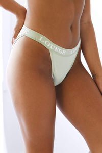 Bamboo Triangle Briefs - Olive