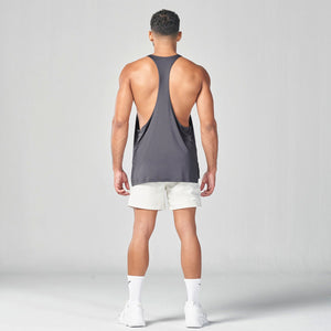 Essential Gym Stringer - Charcoal