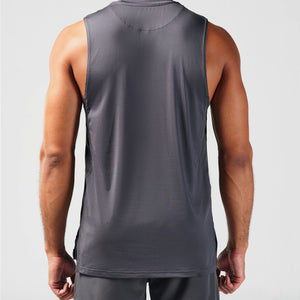 Essential Gym Tank- Charcoal