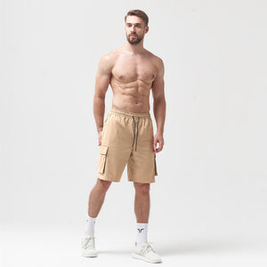 Code 2-in-1 Knee-length Cargo Shorts - Cobblestone