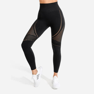 Meta Seamless Leggings - Black