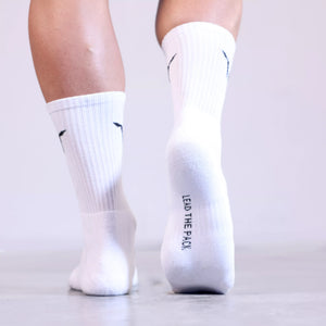 Pack of 3 - Core Crew Socks - White