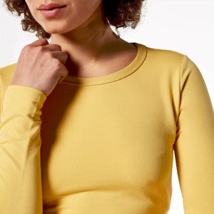 Retrograde Criss Cross Top - Ochre