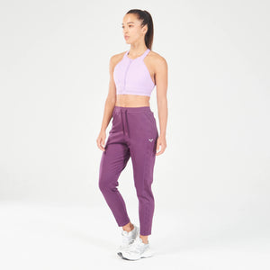 Serpent Zip Up Bra - Purple Rose