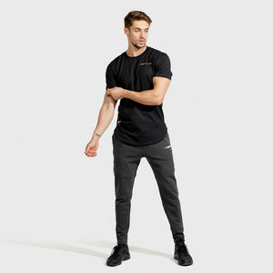 Razor Back Tee - Jet Black