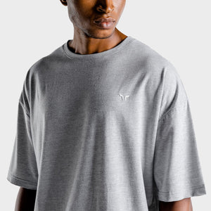 Luxe Oversize Tee - Marl