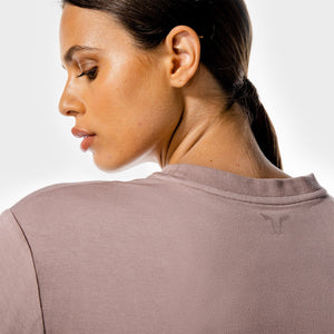 The Pack Crop Tee - Taupe