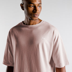 Luxe Oversize Tee - Salmon