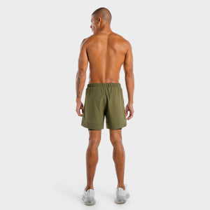 Limitless 2-in-1 Shorts - Khaki And Black