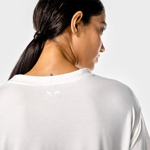 The Pack Crop Tee - White