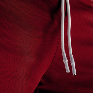 Hybrid Performance Shorts - Maroon