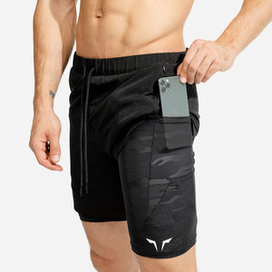 Limitless 2-in-1 Shorts - Black And Black