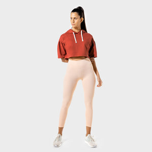 Women's Fitness - Crop Hoodie - Copper Coin