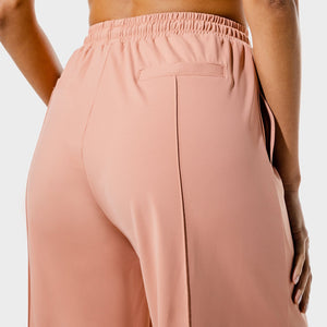 Women's Fitness - Wide Leg Pants - Peachy Keen