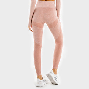 Marl Seamless Leggings - Rose Gold