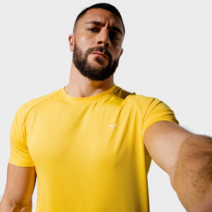 Core Mesh Tee - Yellow