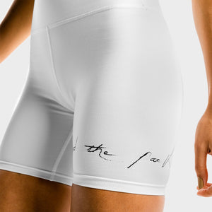 Vibe Cycling Shorts - White