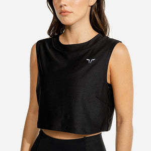 Limitless Crop Top - Black