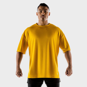 Hybrid Oversize Tee - Yellow